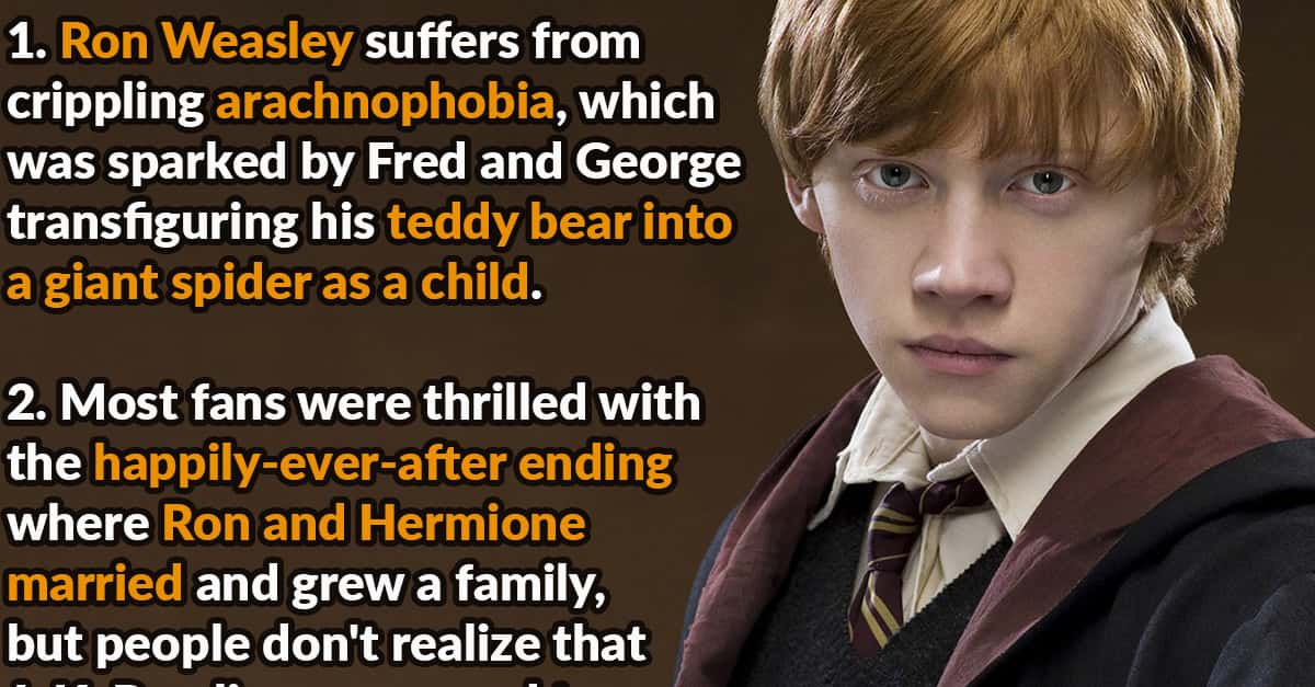 Spellbinding Facts About Ron Weasley(02)