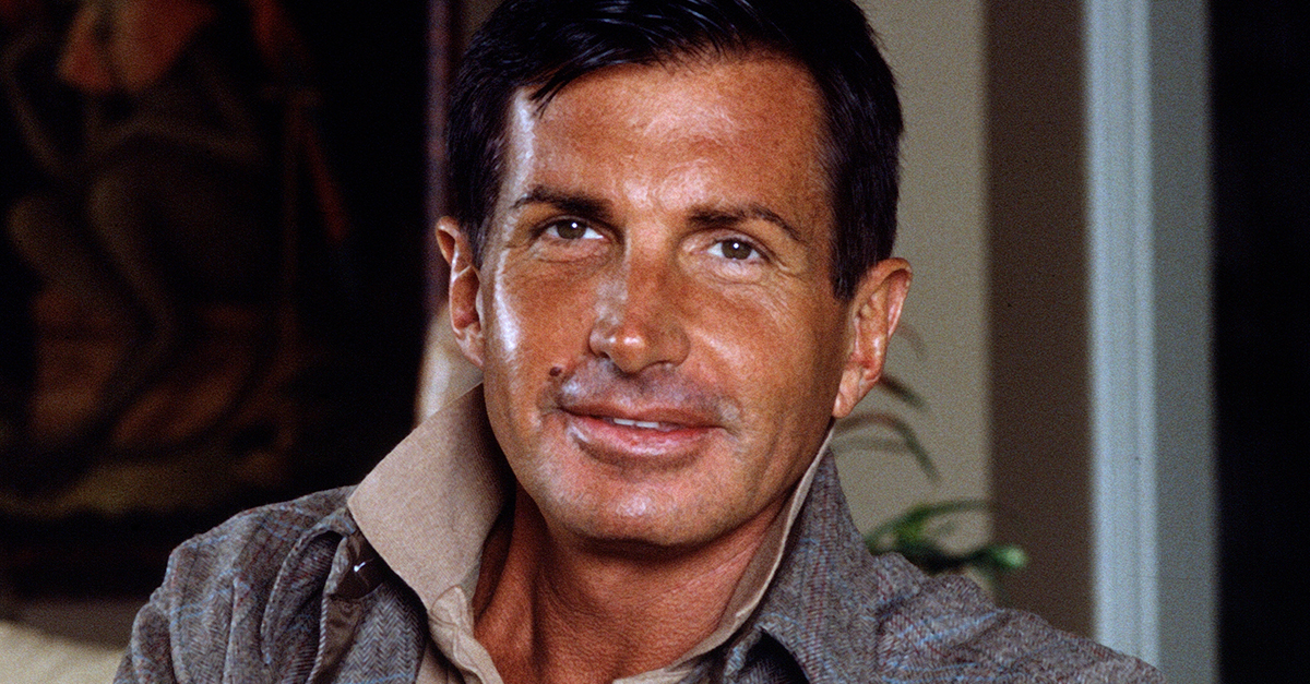 Actor George Hamilton at Home