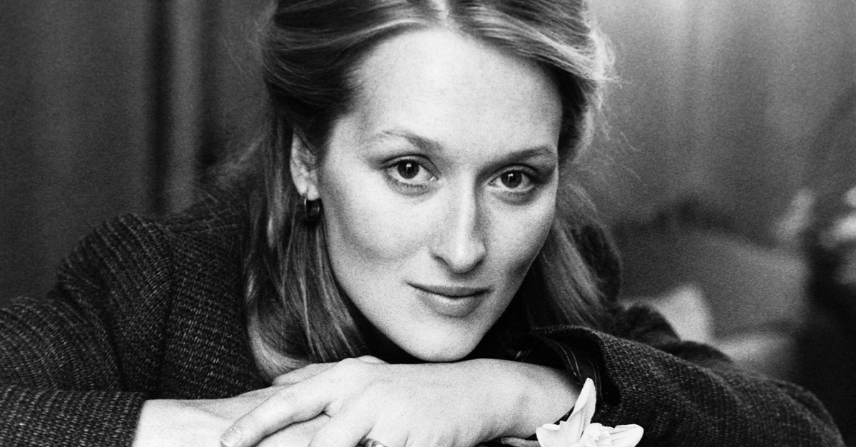 Portrait of Meryl Streep