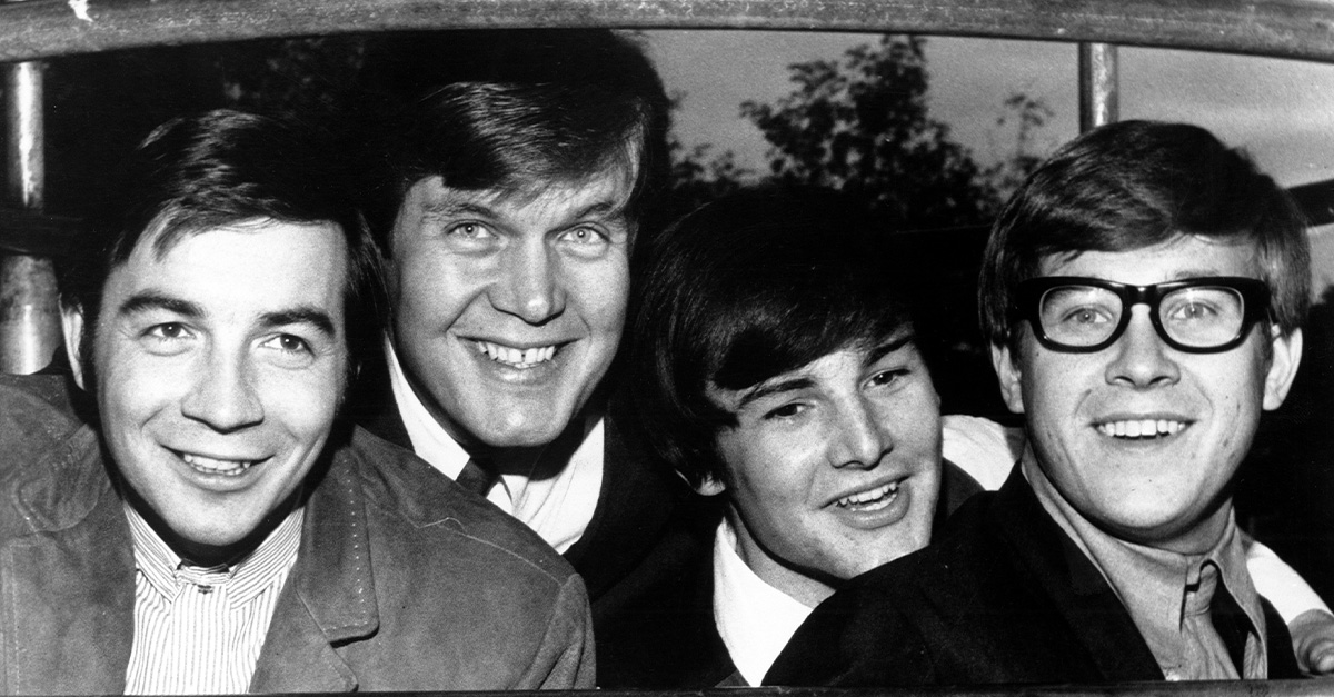 Rock band "The Guess Who" pose for a portrait in circa 1966. (L-R) Jim Kale, Randy Bachman, Burton Cummings, Garry Peterson.
