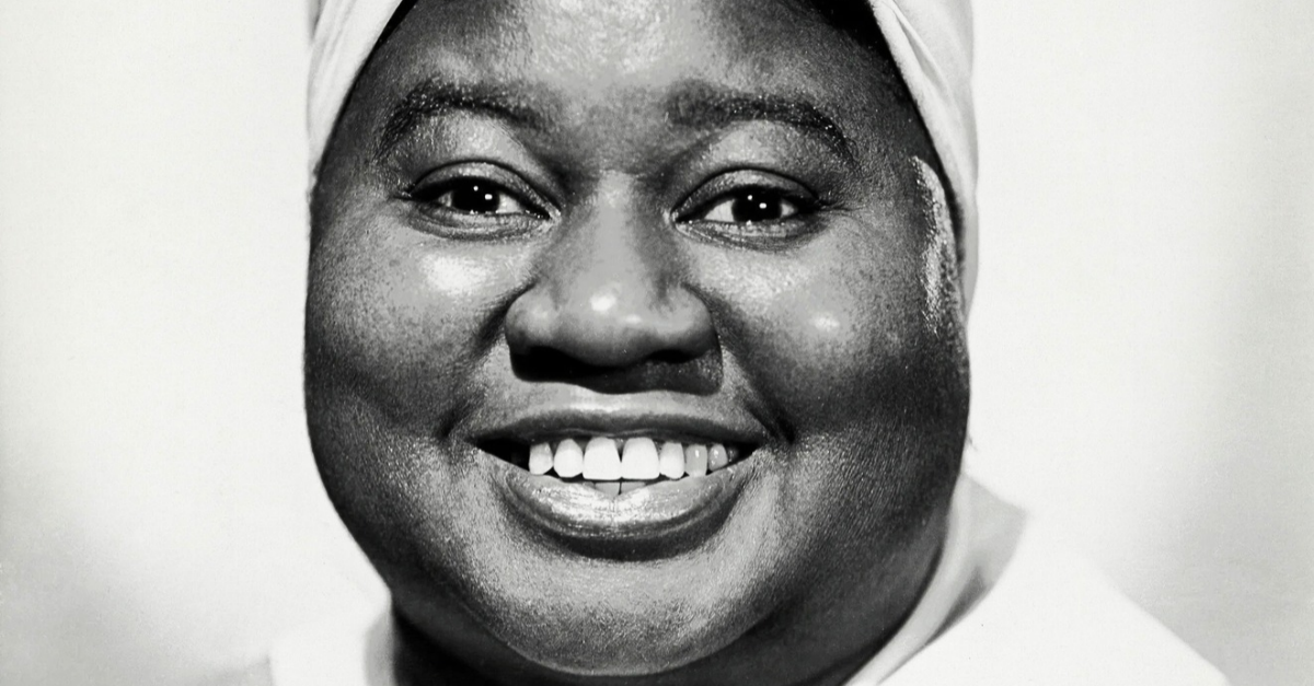 Actress Hattie McDaniel as Mammy from the 1939 film Gone with the Wind.