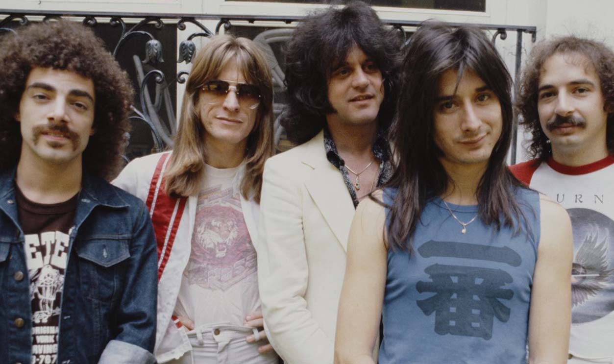 American rock group Journey, New York, June 1979.