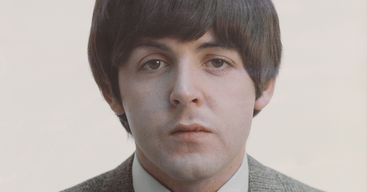 Portrait of Paul McCartney