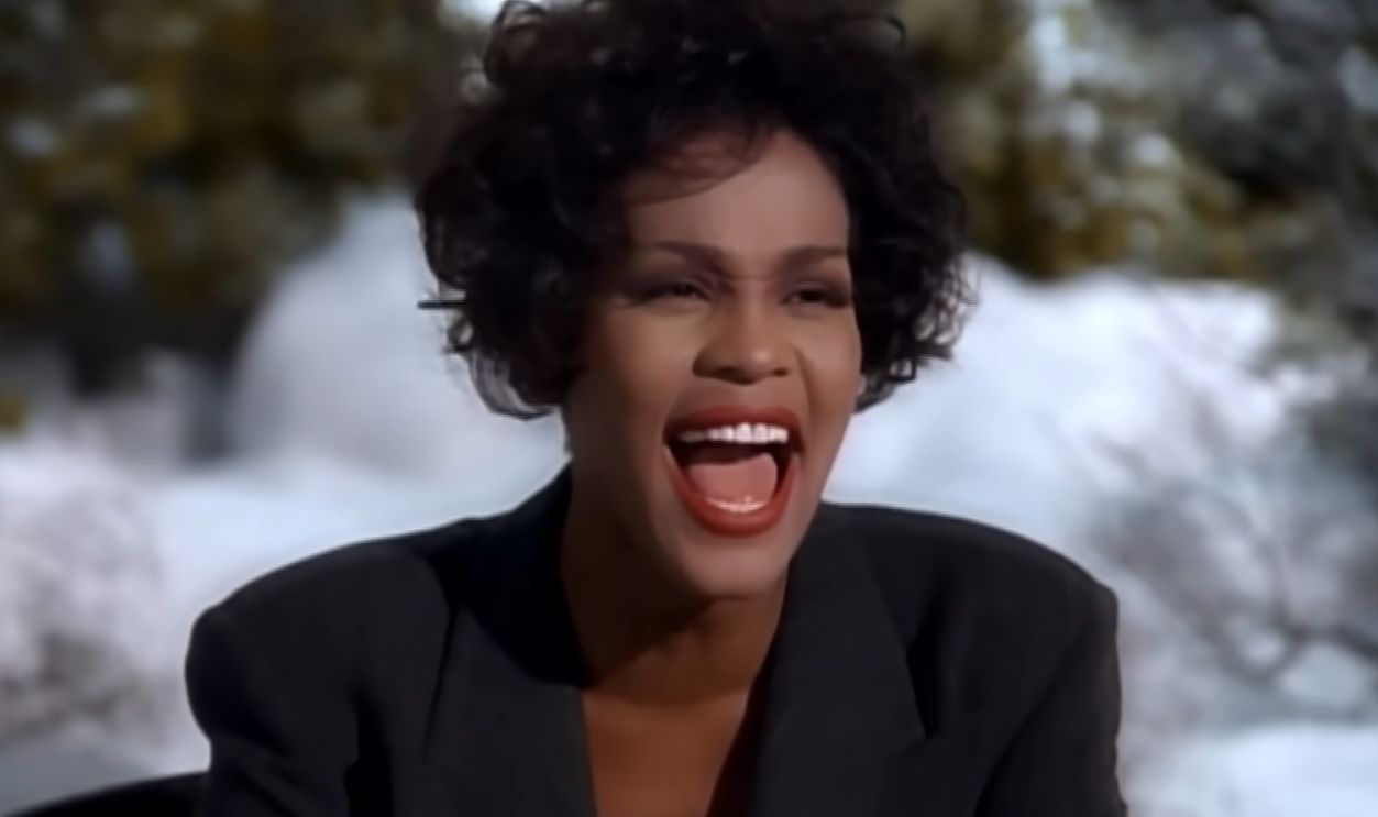 Screenshot from Whitney Houston - I Will Always Love You (1992)