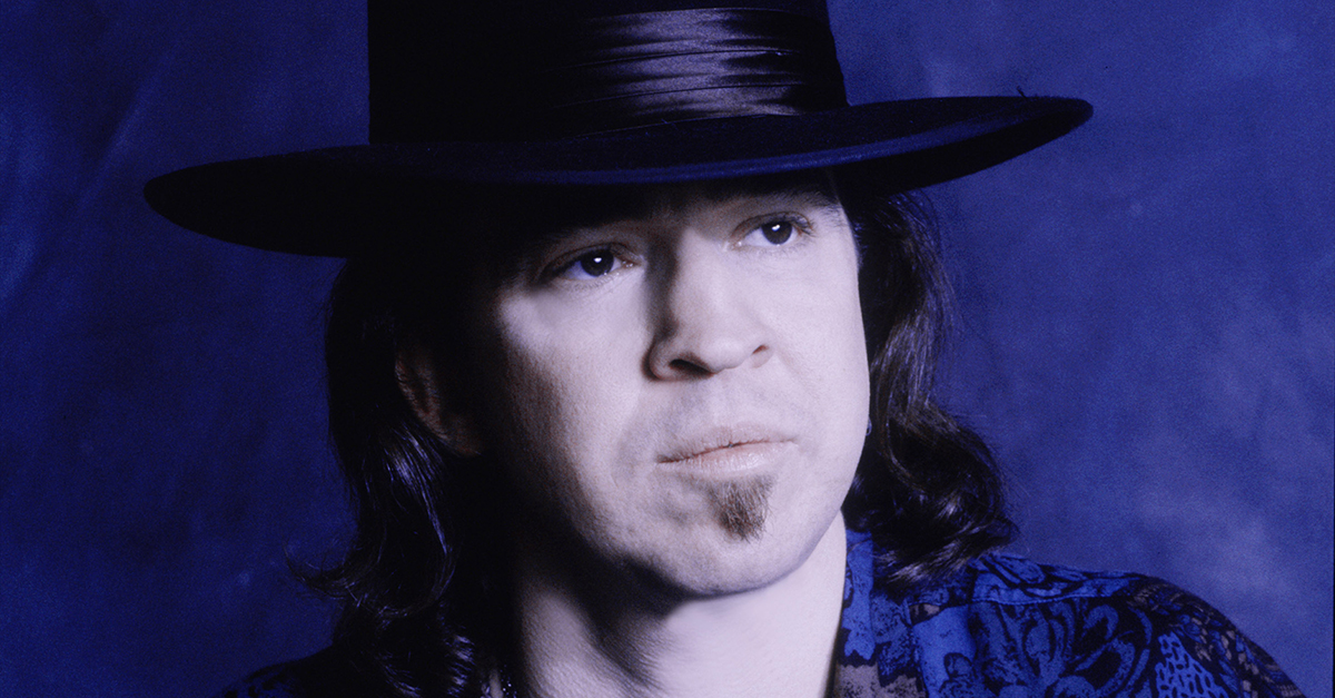Portrait of Stevie Ray Vaughan