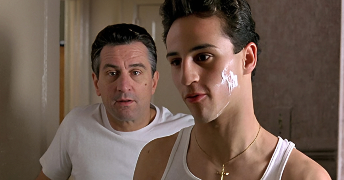 A Bronx Tale scene, De Niro, Brancato