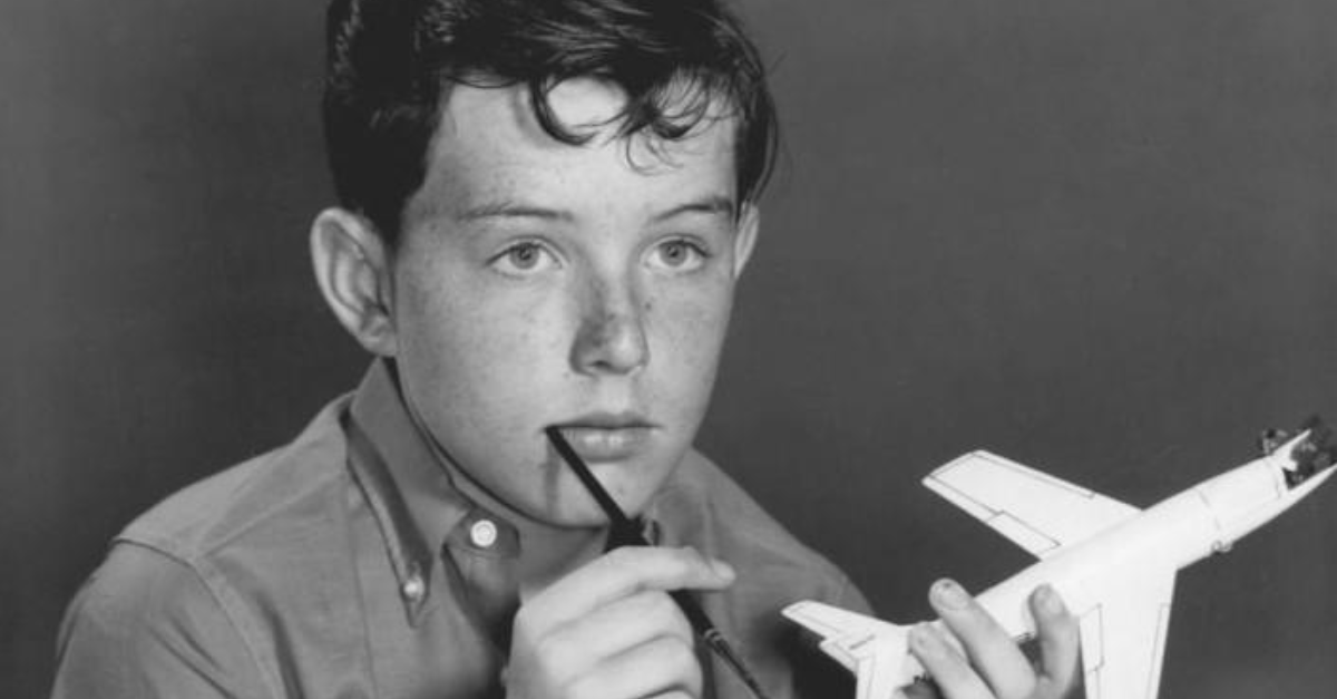 Publicity photo of Jerry Mathers as "Beaver Cleaver"
