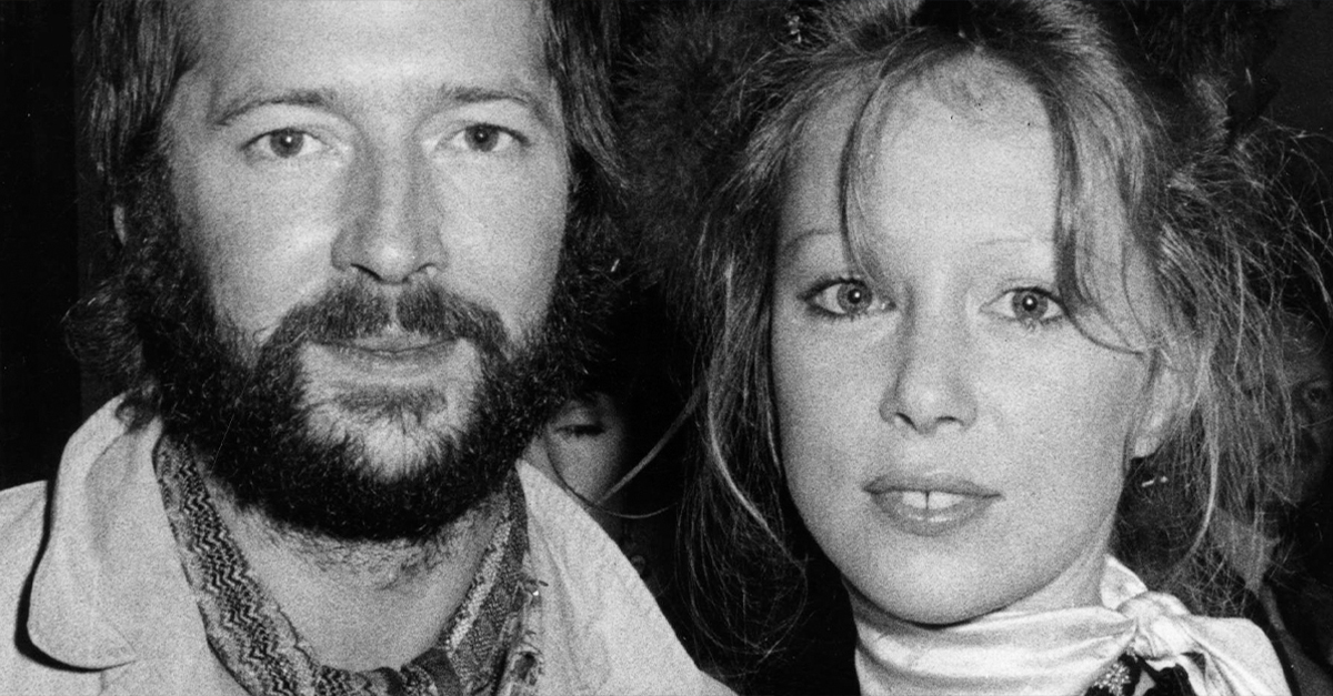 Clapton And Pattie Boyd