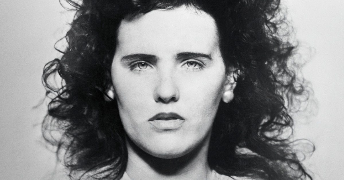 Black and white portrait of Elizabeth Short