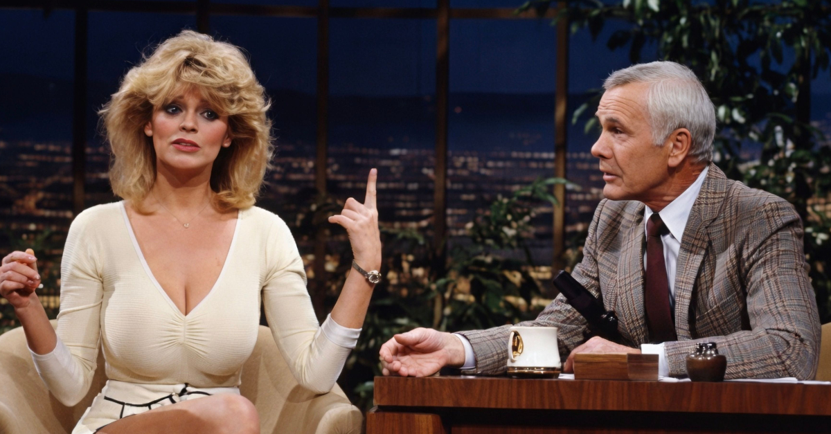 Carol Wayne on The Tonight Show