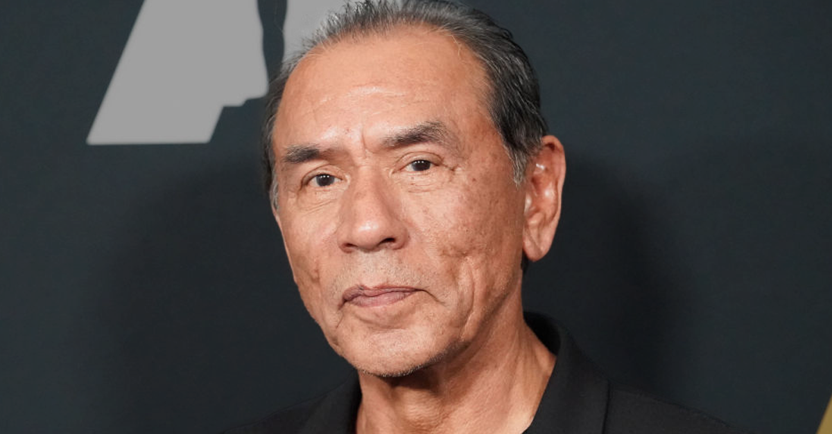 Wes Studi attends the Academy Nicholl Fellowships Screenwriting Awards at AMPAS Samuel Goldwyn Theater on November 07, 2019 in Beverly Hills, California.