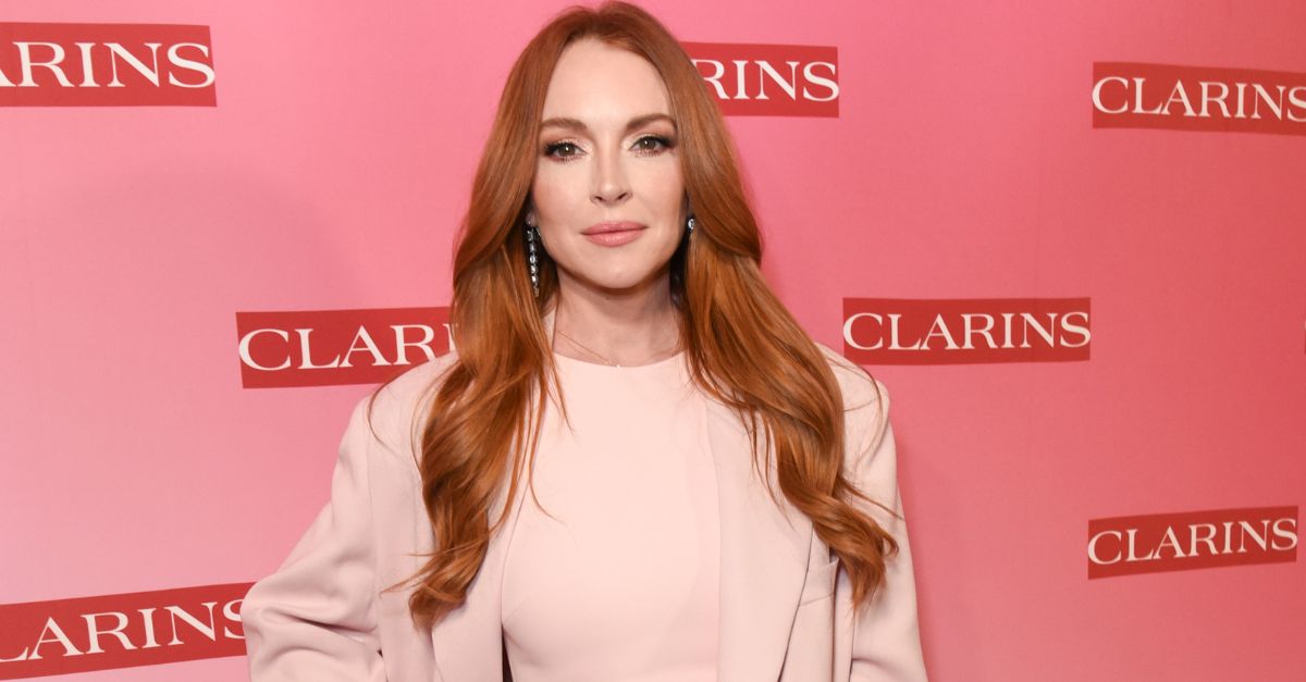 Clarins New Product Launch Party LOS ANGELES, CALIFORNIA - MARCH 15: Lindsay Lohan attends Clarins New Product Launch Party at Private Residence on March 15, 2024 in Los Angeles, California.