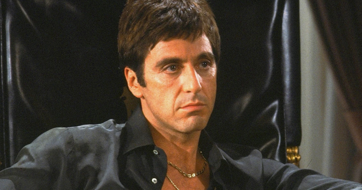 Screenshot of Al Pacino in Scarface (1983)