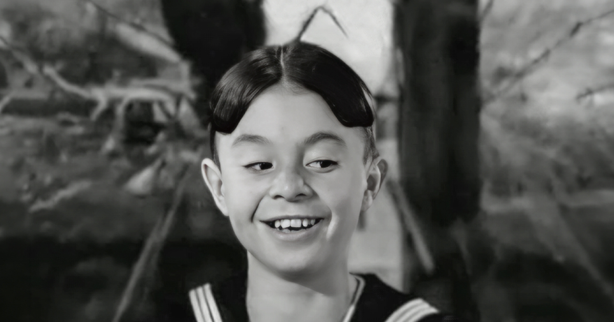 Black and white publicity image of Carl “Alfalfa” Switzer