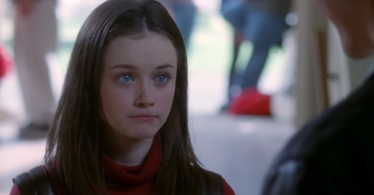 Screenshot from Gilmore Girls, 2000, www.disneyplus.com
