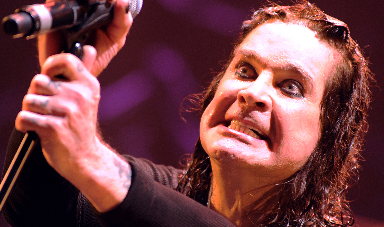 Ozzy Osbourne performs on stage during Ozzfest at O2 Arena on September 18, 2010 in London, England.