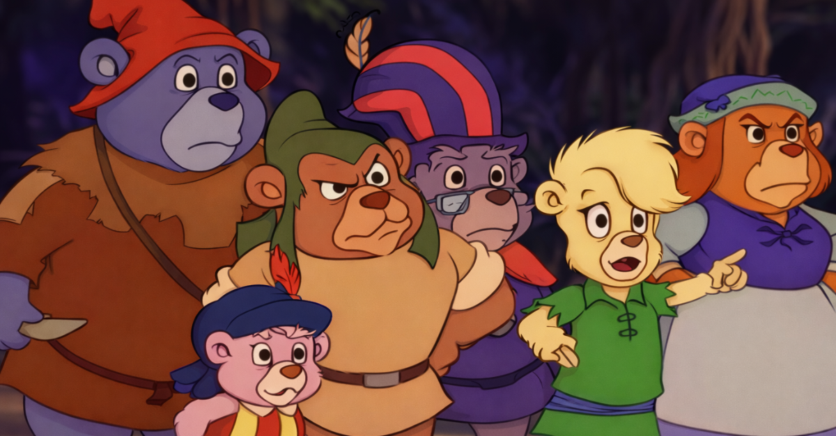 Screenshot from Adventures of the Gummi Bears, www.disneyplus.com