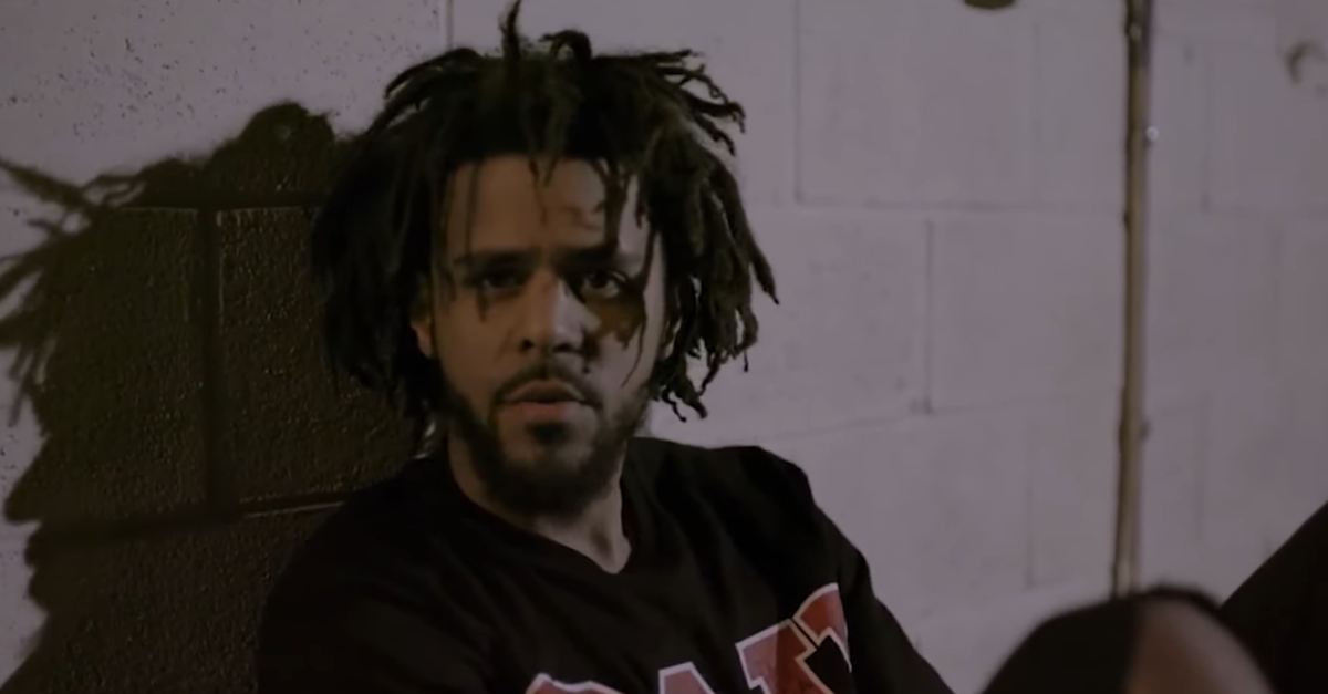 Screenshot from "4 Your Eyes Only", J Cole, Visionaire Cape, Youtube