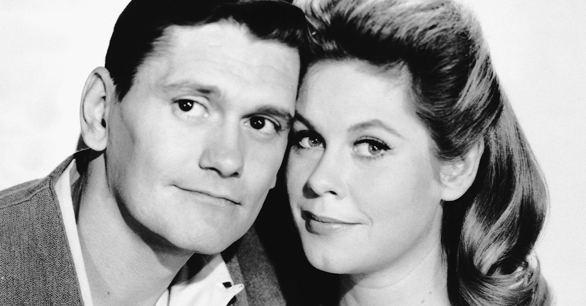 Photograph of Dick York and Elizabeth Montgomery