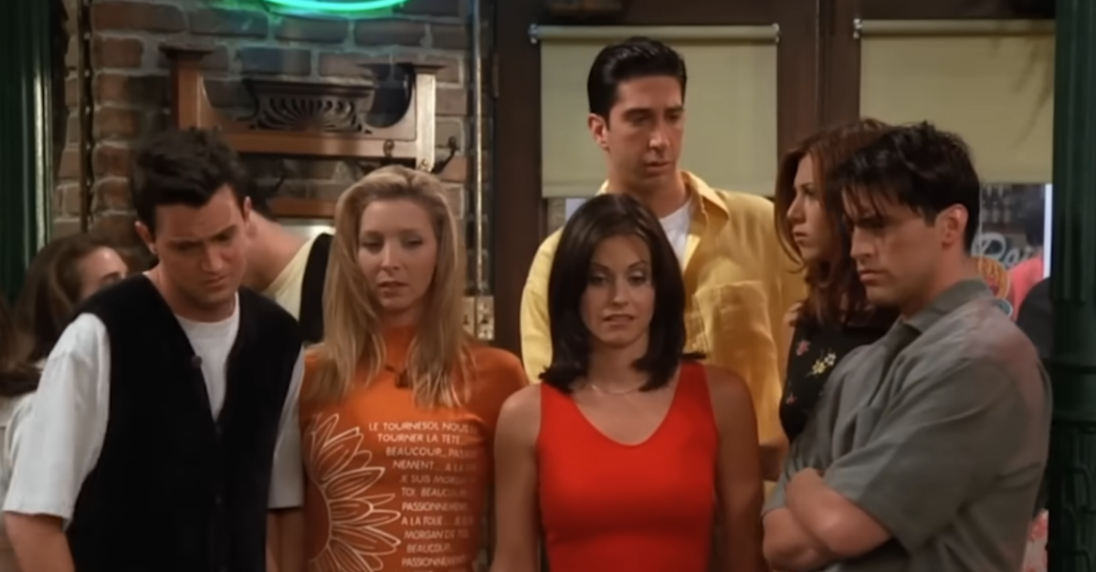 Screenshot from Friends, Crave.com