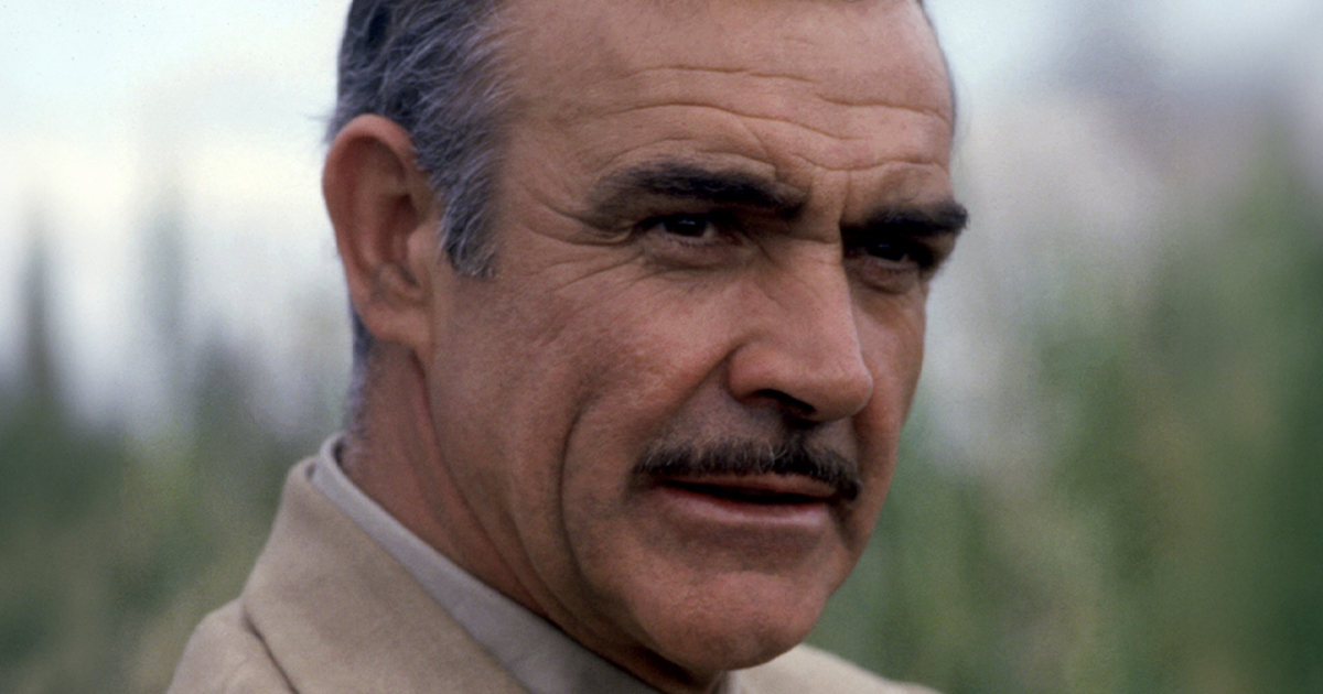 Actor Sean Connery in beige suit jacket in 1979.