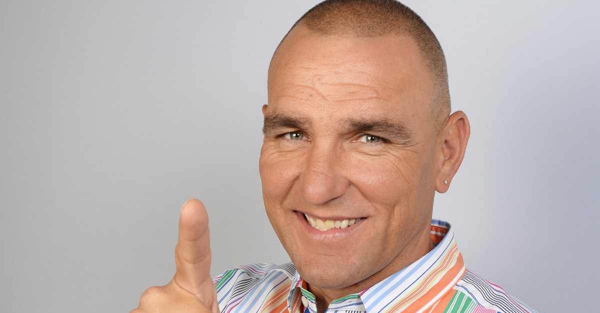 Vinnie Jones poses for a portrait on June 10, 2013 in London, England.