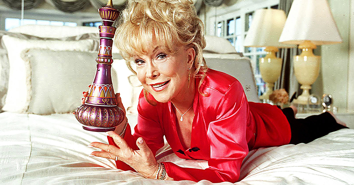 Actress Barbara Eden At Home In Los Angeles In April 1992.