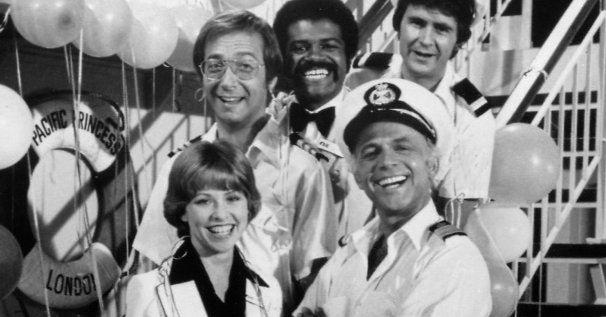 Publicity photo of cast for The Love Boat series premiere