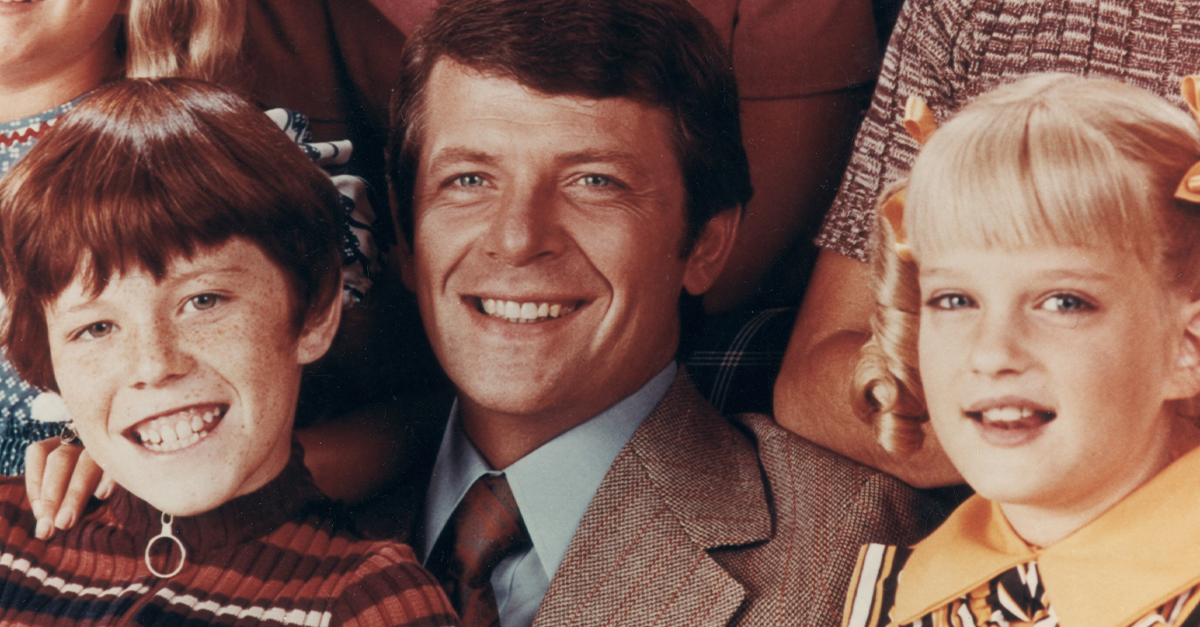 Robert Reed And The Brady Bunch Cast