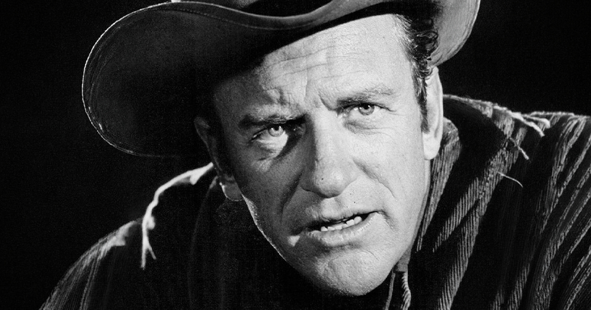 Publicity photo of James Arness as Sheriff Matt Dillon from the television program Gunsmoke.