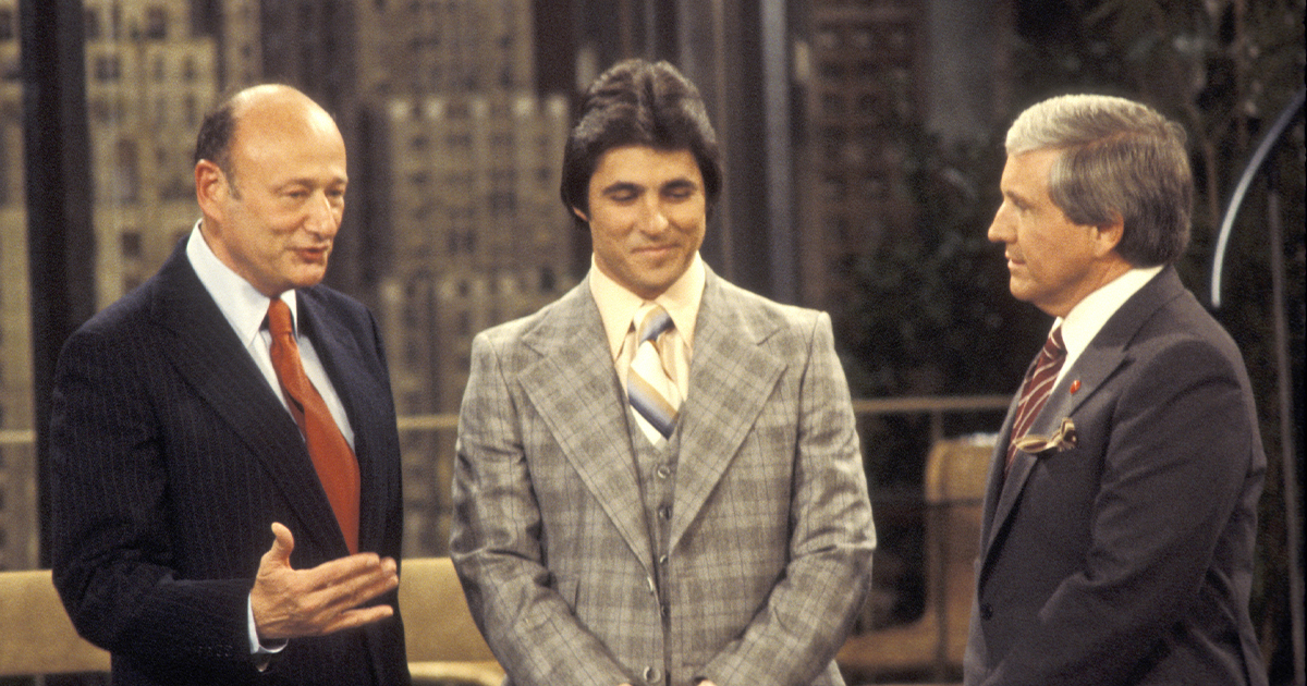 Ed Koch and Bucky Dent on "The Merv Griffin Show"