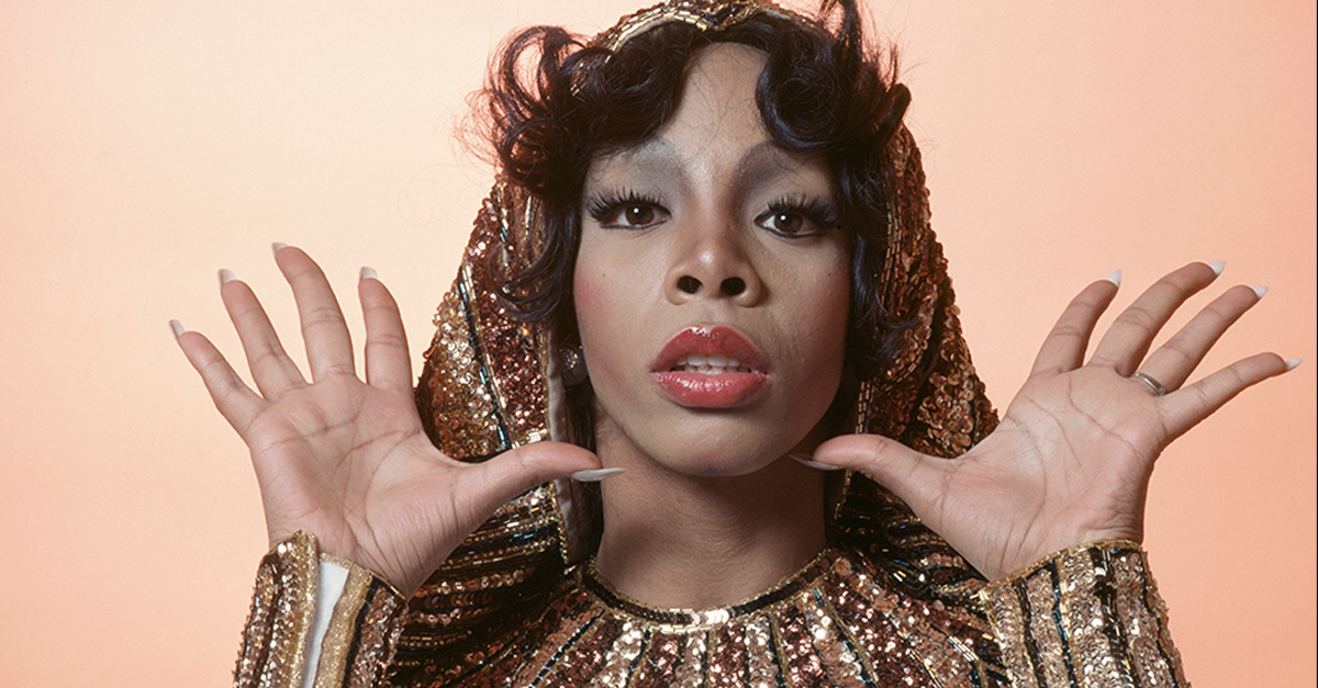 Headshot of Donna Summer, 1976