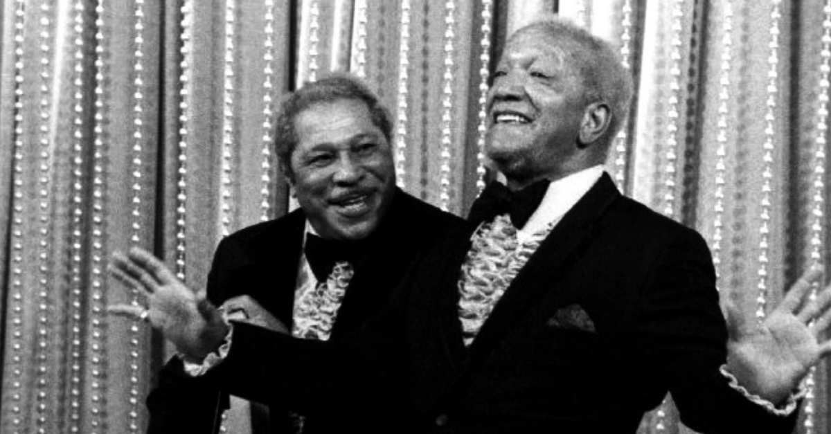 hoto of Redd Foxx as Fred Sanford and Don Bexley