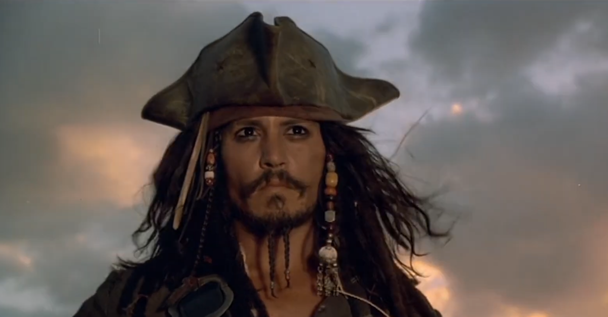 Screenshot from PIRATES OF THE CARIBBEAN: The Curse of the Black Pearl Trailer, Amazon Prime Video