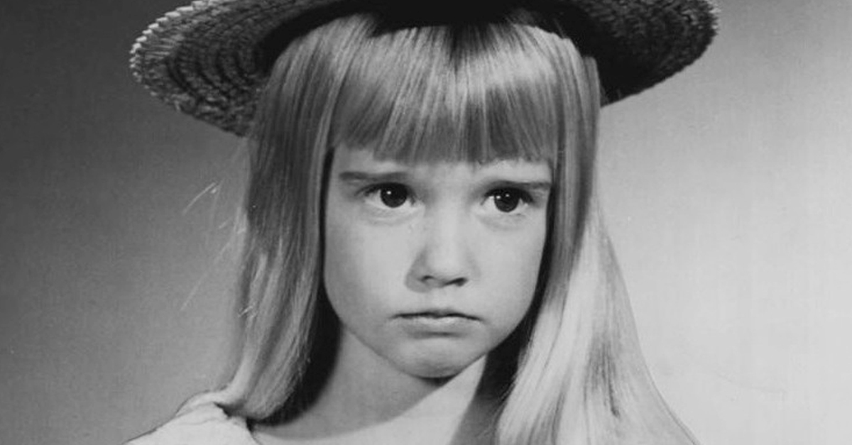 Publicity photo of child actress Kim Richards