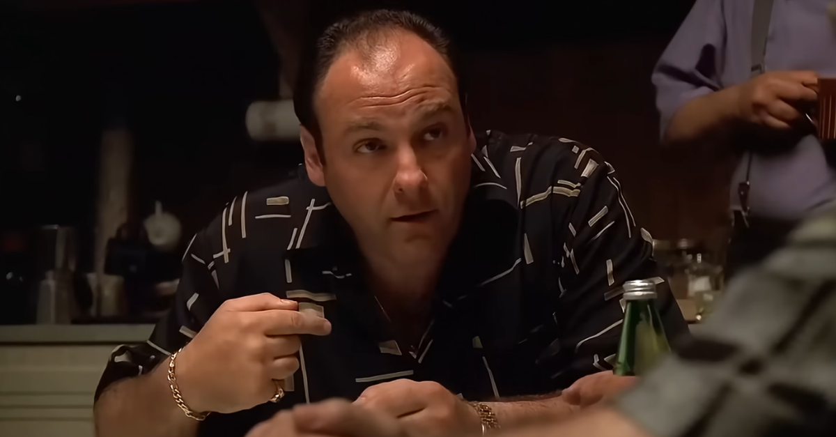 Screenshot from The Sopranos, Amazon Prime Video