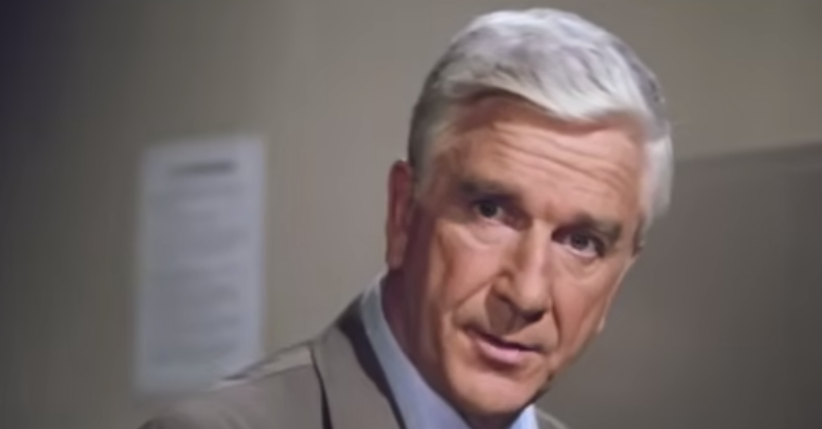 Screenshot from Police Squad!, Amazon Prime Video