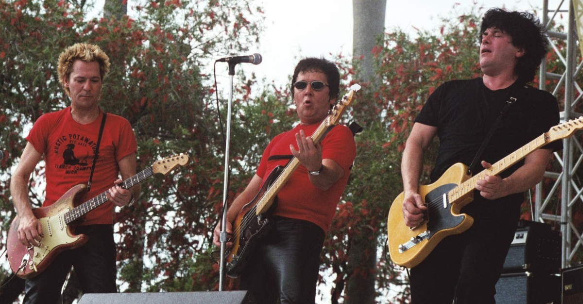 The Romantics performing at Gulfstream Park in Hallendale, FL.