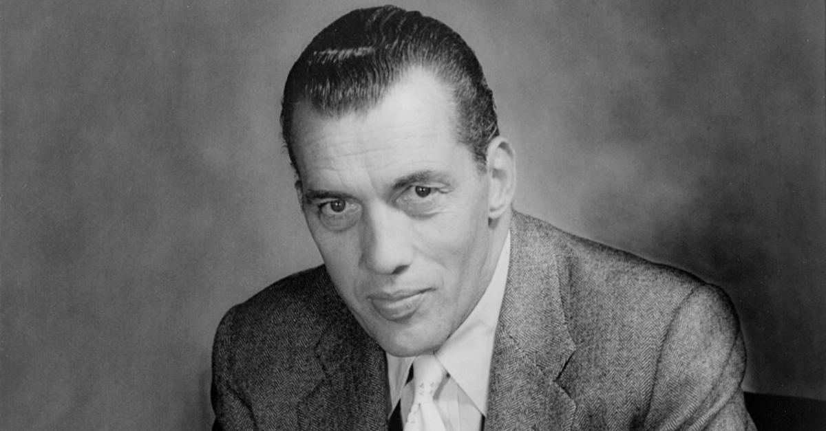 Photograph of Edward "Ed" Sullivan (1955).