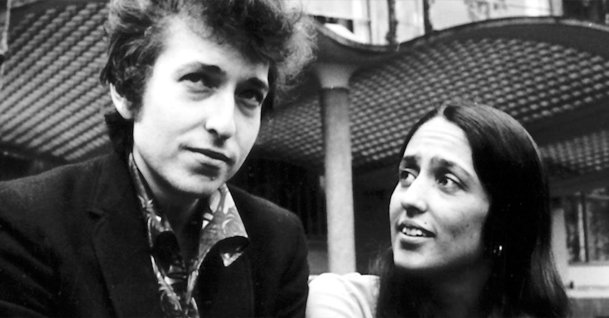 Bob Dylan and Joan Baez