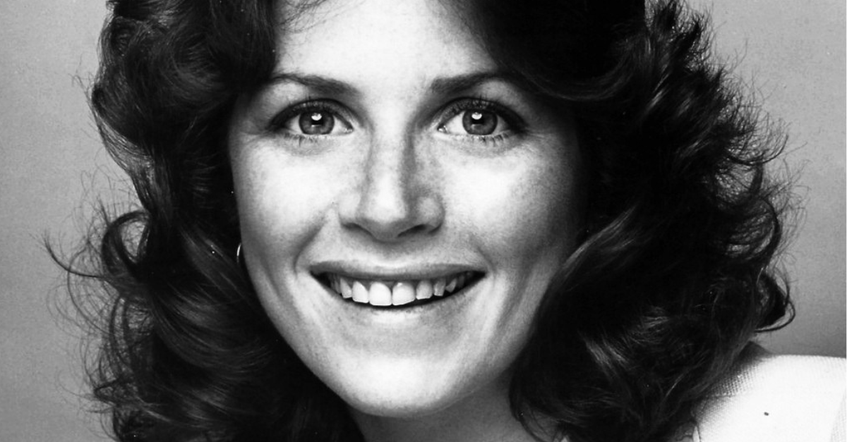 Photo of Marcia Strassman from the television program Welcome Back, Kotter. Strassman played Julie Kotter, the wife of teacher Gabe Kotter.