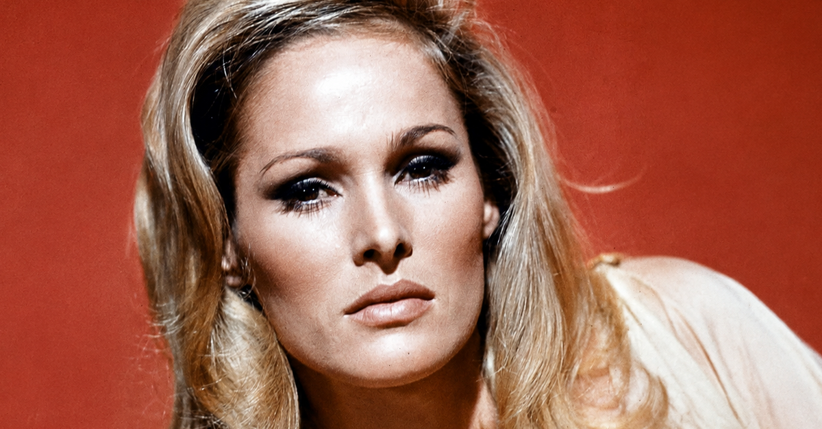 Ursula Andress in publicity portrait, circa 1962