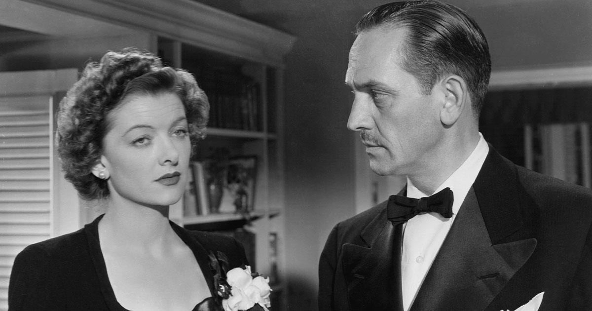 Myrna Loy and Fredric March in the classic film 'The Best Years Of Our Lives', 1946.