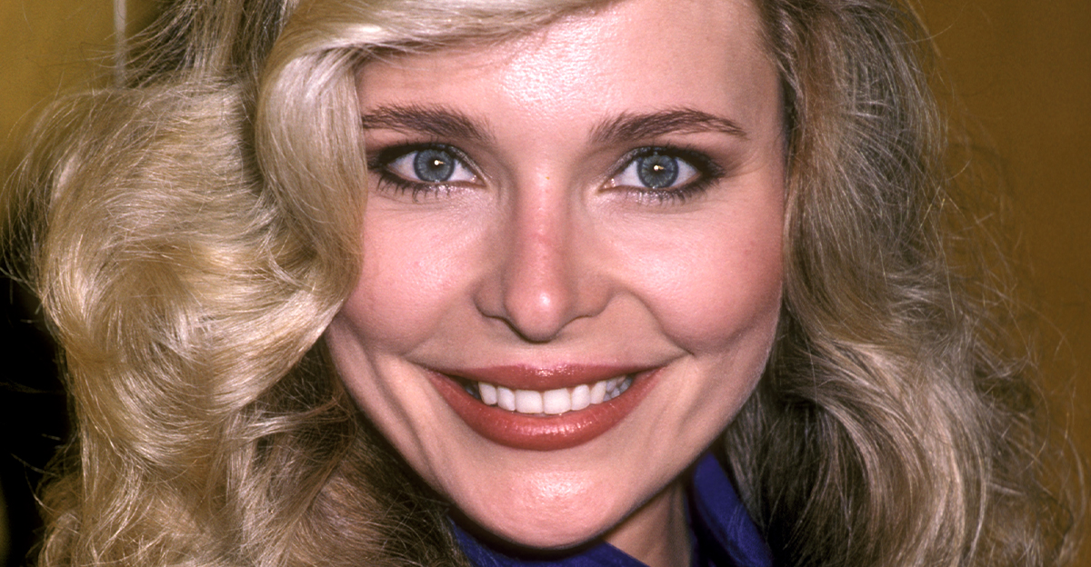 Priscilla Barnes at the Three's Company Press Luncheon, Beverly Hills Hotel, Beverly Hills.
