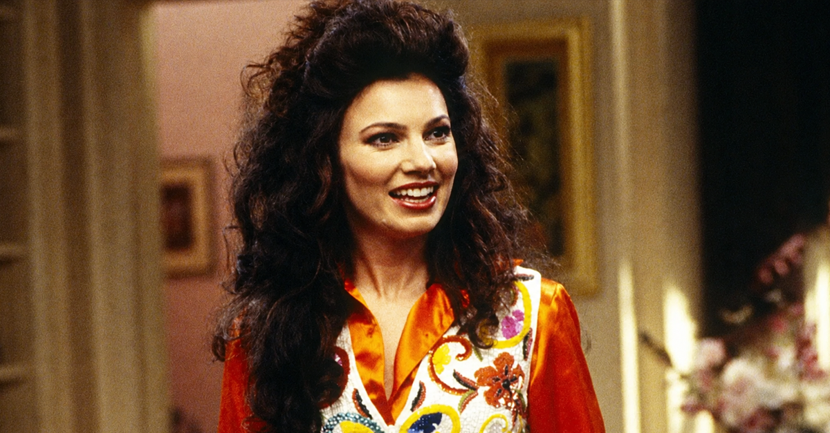 Screenshot of Fran Drescher as Fran Fine in The Nanny (1993–1999)