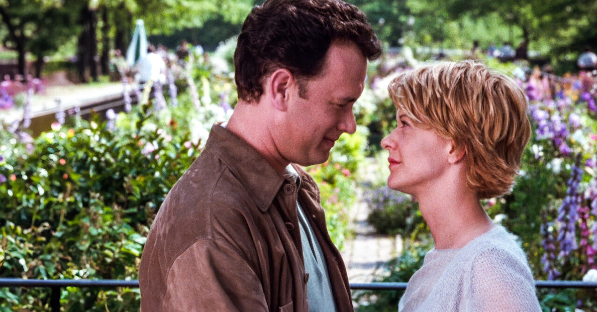 Screenshot of Tom Hanks and Meg Ryan in You’ve Got Mail (1998)