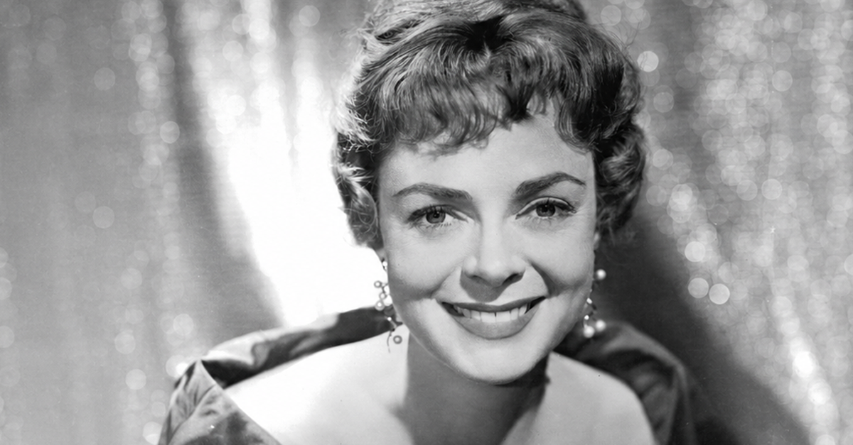 Actress June Lockhart poses for a portrait circa 1955
