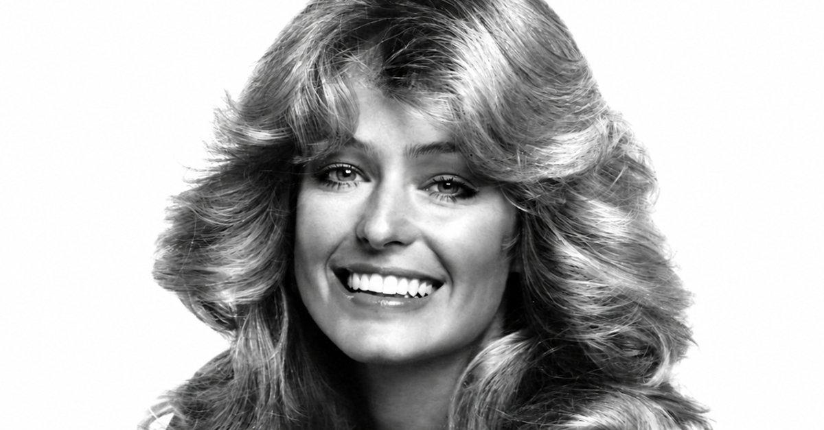Photo of Farrah Fawcett from the television program Charlie's Angels