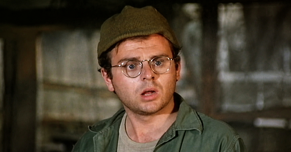 Screenshot of Gary Burghoff as Radar O’Reilly in M*A*S*H (1972–1983)
