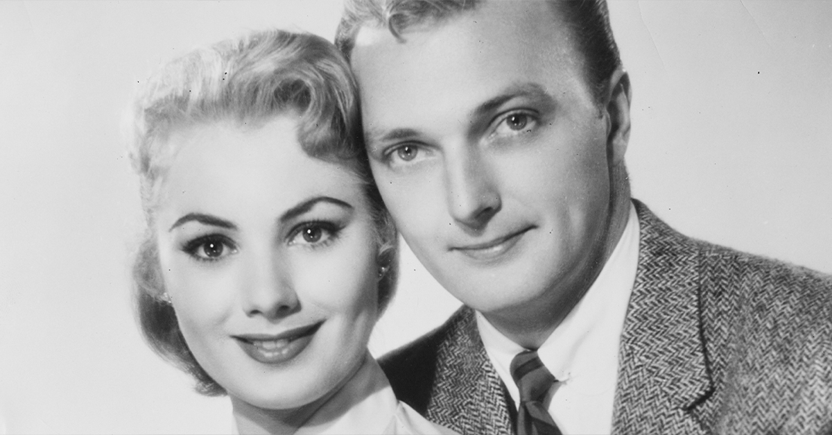 Actors Shirley Jones and Jack Cassidy